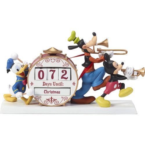 Disney Mickey & Friends Countdown Calendar, Resin