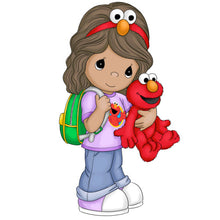 Sesame Street Girl Brunette Hair/Medium Skin