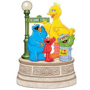 Sesame Characters Under Street Lamp LED Musical