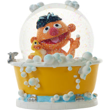 Ernie in Bathtub Musical Snow Globe