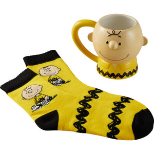 Charlie Brown Mug and Socks Set