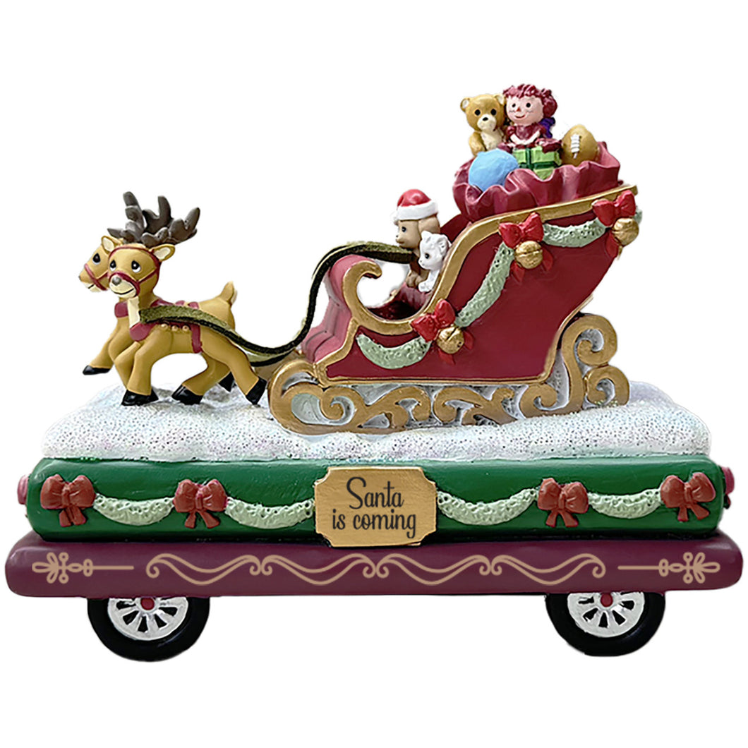 Santa Is Coming Figurine