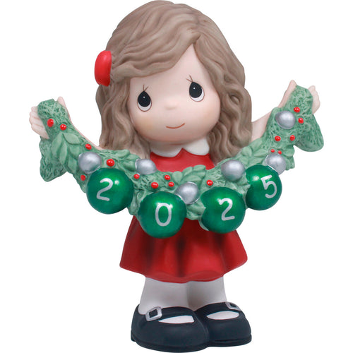 Deck The Halls Dated Girl Figurine - Pre Order