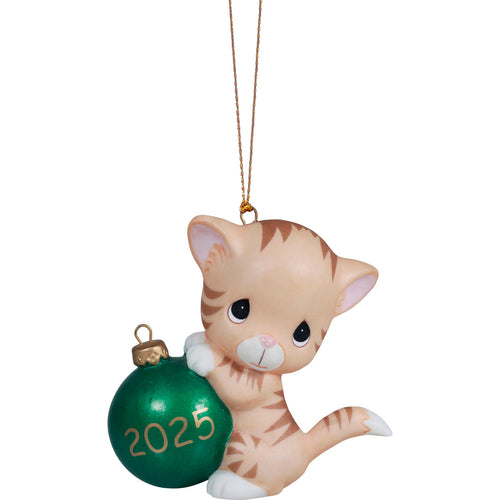 Purr-fectly Festive Dated Cat Ornament Pre Order