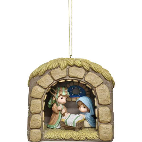 Unto Us A Child Is Born Shadow Box Ornament PRE-ORDER