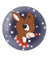 Rudolph the Red Nose Reindeer - Rudolph Bouncy Ball Preorder