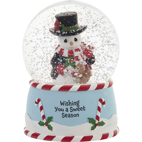 Wishing You A Sweet Season Musical Snow Globe